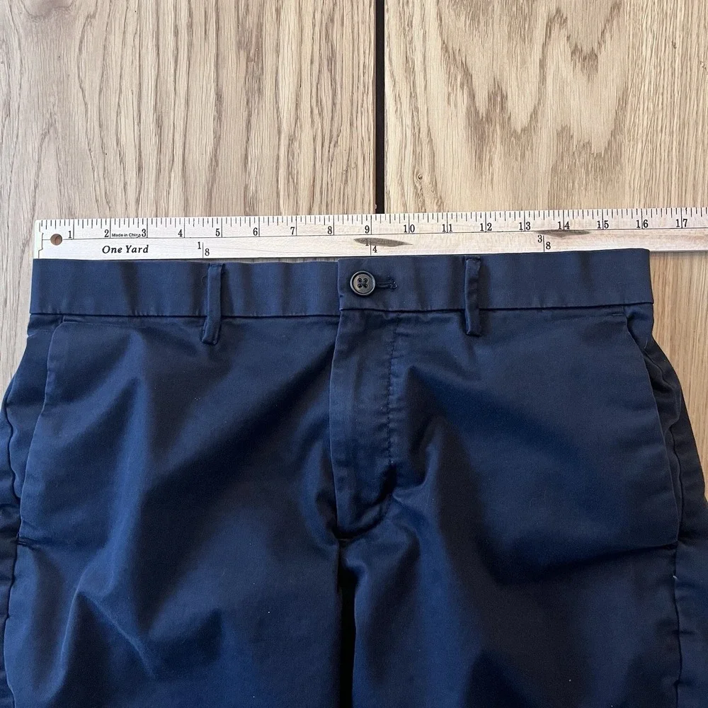 Bannana Republic Classic Preppy Mens Black Chino Shorts‎ Sm-Med Size 31